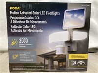 Koda Motion Activated Solar Led Floodlight