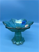 Fenton Flower Compote/ Candle Holder