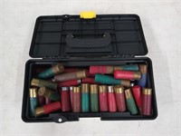 Plastic box 82 12 gauge rounds plus five a