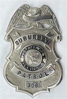 Vintage Suburban Illinois Police Patrol Officers