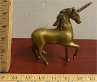Brass Unicorn-6" Tall x 5" Wide