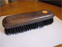 7&3/4" Leather Handled Clothes Brush