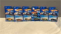 6 miscellaneous hot wheels from 2005 collector