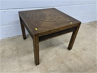 Modern Square End Table by Heritage