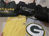 Green Bay Packer shirts assorted Cutter & Buck