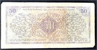 1950's South Vietnam 50 Dong