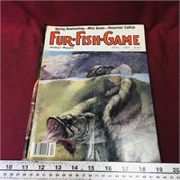 Fur-Fish-Game Magazine April.1984 Issue