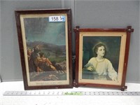 Antique framed prints