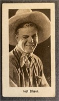 HOOT GIBSON: Rare CASANOVA Tobacco Card (1928)