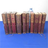 10 Vintage Collins Classic Red Books