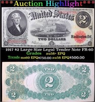 ***Auction Highlight*** 1917 $2 Large Size Legal T