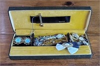 Small Jewelry Box w/Contents