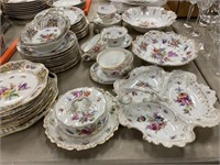 Dresden Floral Pattern Chinaware