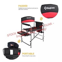 KingCamp Compact Camping Chair with Table