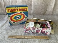 Bull’s Eye Tiddly Winks Game & Monopoly Game w
