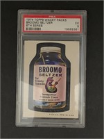 1974 Topps Wacky Packages 6th Series Broomo Seltze