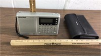 Grundig portable radio / case