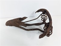 Rusted Old Bicycle Seat Frame
