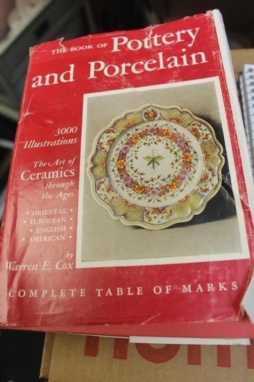 Hardcover Book of Pottery and Porcelain