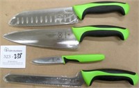 Set of 4 Mercer High Carbon Stainless Steel Knives