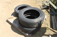 (3) Michelin 245/60R18 Tires