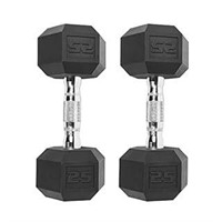 CAP 50lb Hex Dumbbells  25lb(x2)