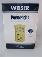 Weiser SmartKey Touch Pad Electronic Deadbolt