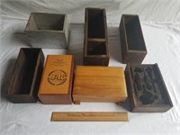 Wooden Boxes 1 Lot