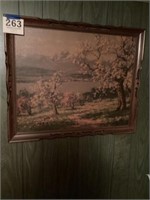 Framed picture, unknown artist