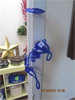 Blue Glass Dolphin Wind Chimes