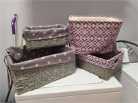 Storage baskets