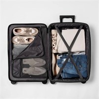 Hardside Medium Checked Spinner Suitcase