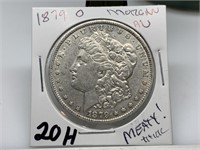 1879-O MORGAN SILVER DOLLAR COIN