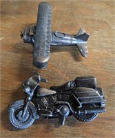 (2) Miniature Die-Cast Vehicle Pencil Sharpeners