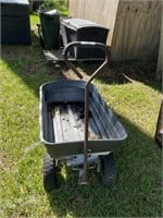 Poly dump yard cart
