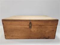 Wooden Box with Tools