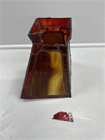 Stained glass lamp shade ( broken)