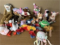 (20) Pc Variety of TY Beanie Babies