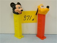 (2) Pez Containers, (1) Pluto & (1) Mickey