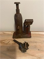 Hydraulic Bottle Jack & Milwaukee 2 1/8" Hole Saw