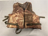 Ducks Unlimited Fishing Life Vest Size XXL