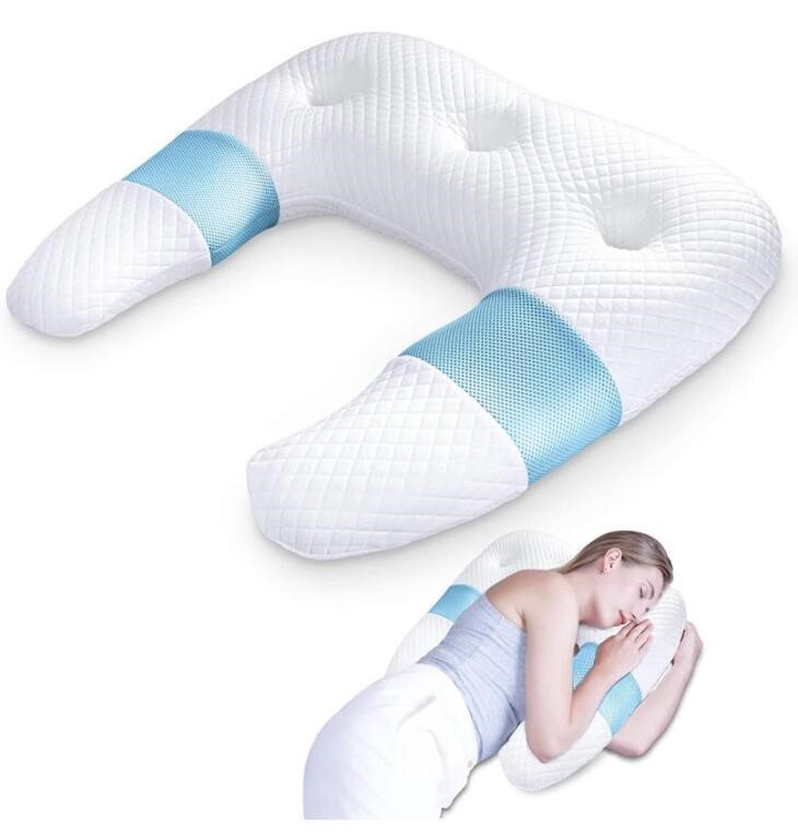 SAHEYER SIDE SLEEPER MEMORY FOAM PILLOW