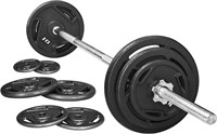 Signature Fitness Cast Iron Weight Plate Set