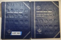 Lincoln Cent Books Number 1 & 2 (140 Total Coins)