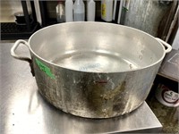 ALUMINUM STOCK POT, 16" X 6"