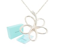 Tiffany & Co. Flower Pendant Necklace