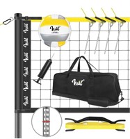 VSSAL Portable Professional Volleyball Net Set