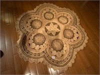 Braided Jute Area Rug 48" Diameter