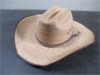 Very Nice Western Straw Hat, See Photos