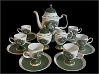 Royal Crown Roman Cameo Tea/Coffee Set